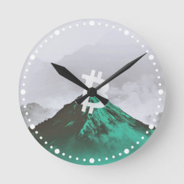 Bitcoin All-Time-High (ATH) Runde Wanduhr