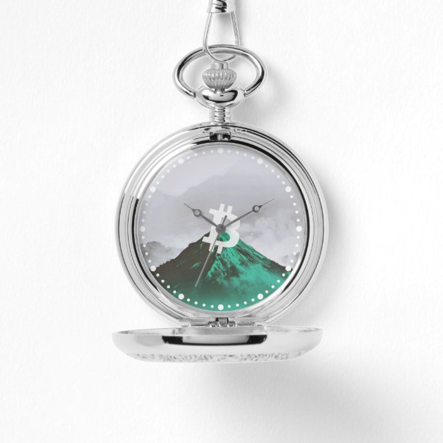 Bitcoin Allzeithoch (ATH) Armbanduhr (Vorderseite)