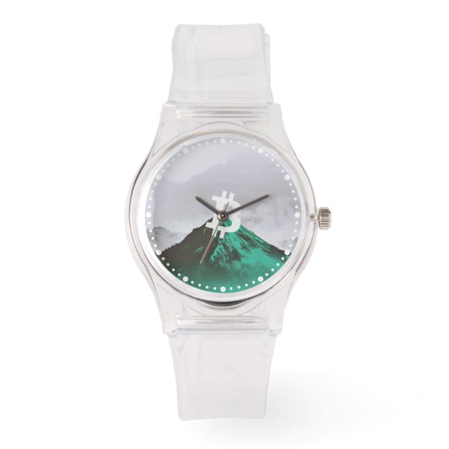 Bitcoin Allzeithoch (ATH) Armbanduhr (Vorderseite)