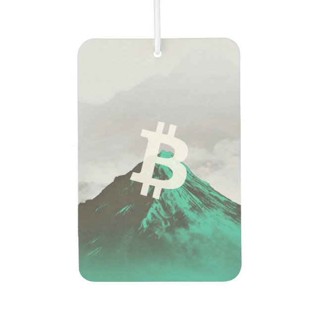 Bitcoin Allzeithoch (ATH) Autolufterfrischer (Vorderseite)