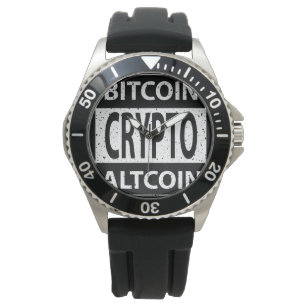 Bitcoin Altcoin Crypto Armbanduhr