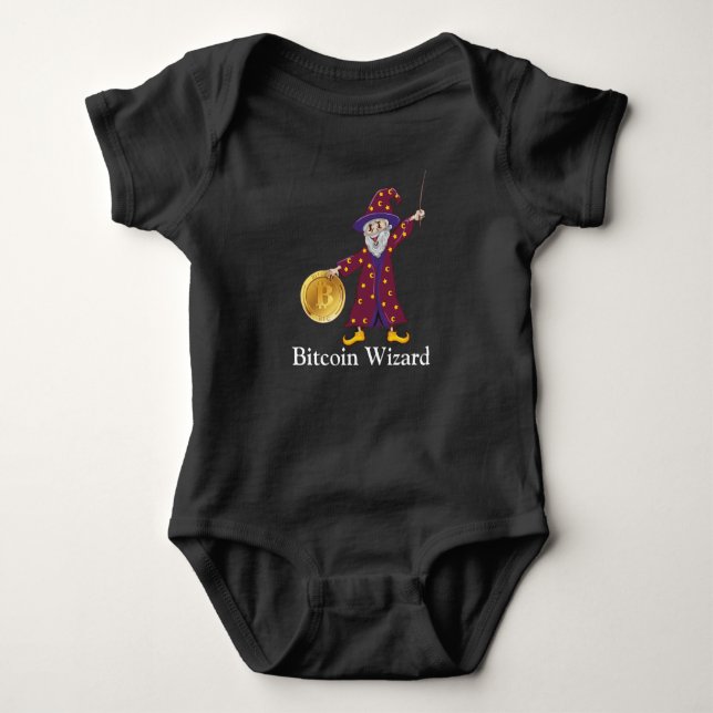 Bitcoin-Assistent Baby Strampler (Vorderseite)