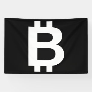 Bitcoin B Cool 4x6 Vinyl Banner