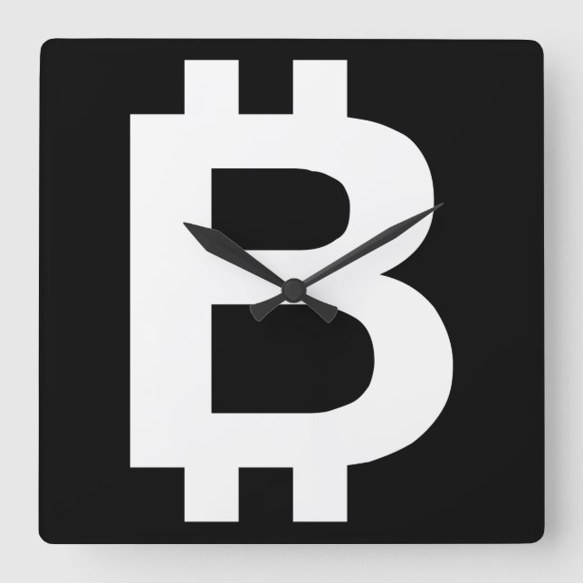 Bitcoin B Cool Horloge murale (Recto)