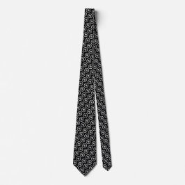 Bitcoin-B&W-Coin-Logo - Krawatte