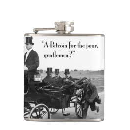 Bitcoin Beggar Flachmann