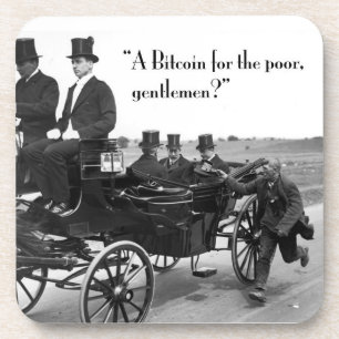 Bitcoin Beggar Untersetzer