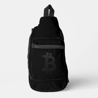 Bitcoin Black Rock ₿ Crossbody Bag