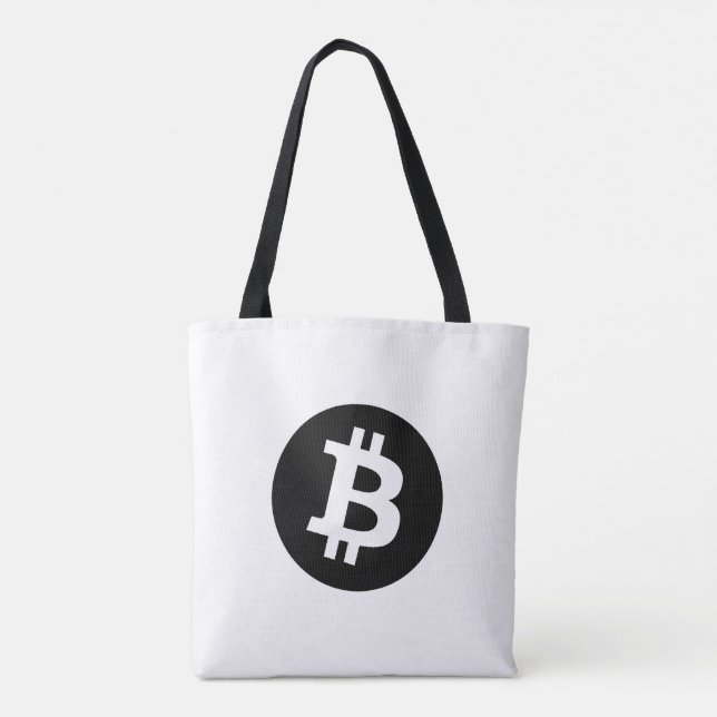Bitcoin (Black) Tasche (Rückseite)