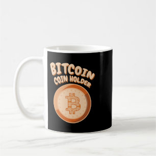 BITCOIN BTC Coinholder Crypto Crypto Blockchain Co Kaffeetasse
