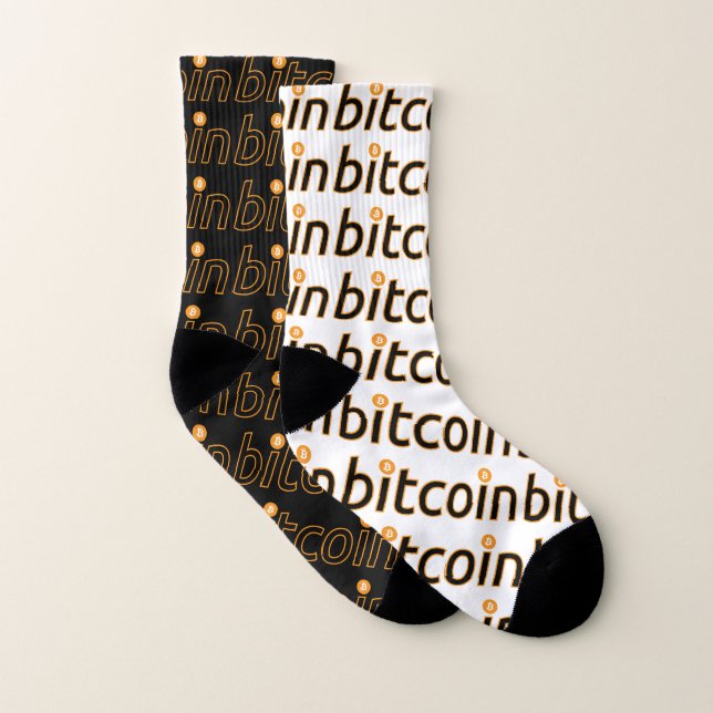 Bitcoin BTC Mix N Match All-Over-Print Socks Socken (Paar)