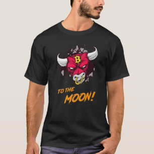 Bitcoin Btc to Moon Blockchain Bitcoin B T-Shirt