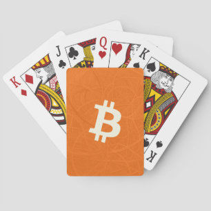 Bitcoin Classic Orange (Neuron) Spielkarten