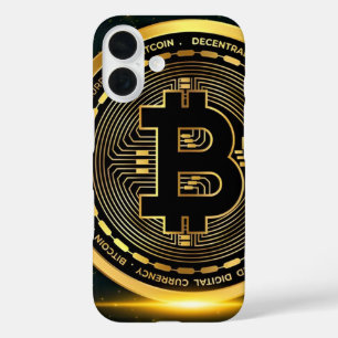 Bitcoin Crypto- iPhone 16 Hülle