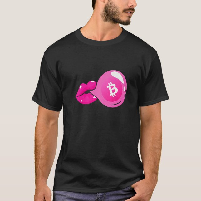 Bitcoin Cryptowährung Blockchain Dezentralisieren  T-Shirt (Vorderseite)