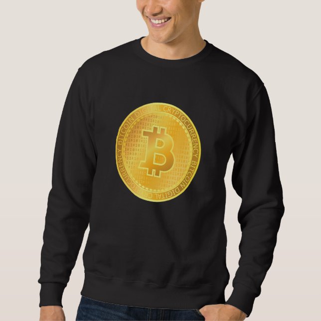 Bitcoin Cryptowährung Trader Crypto Blockchain Bt Sweatshirt (Vorderseite)