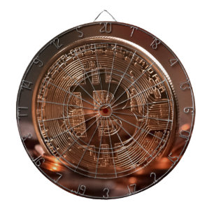 Bitcoin Dartscheibe