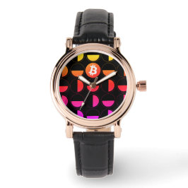Bitcoin Designer Armbanduhr