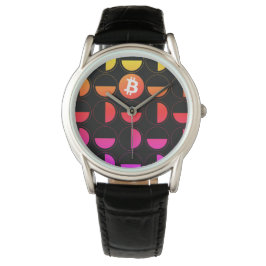 Bitcoin Designer Armbanduhr
