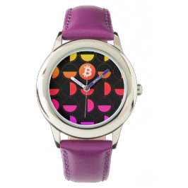 Bitcoin Designer Armbanduhr