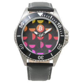 Bitcoin Designer Armbanduhr