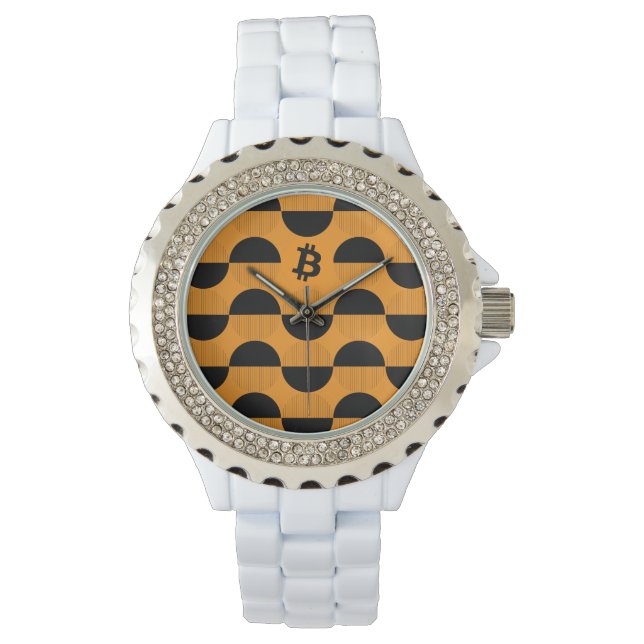 Bitcoin Designer Watch Armbanduhr (Vorderseite)