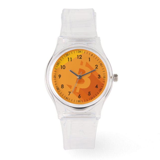 Bitcoin Designer Watch Armbanduhr (Vorderseite)