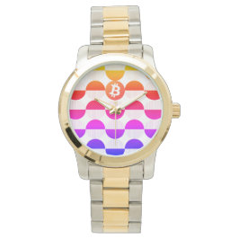 Bitcoin Designer Watch Armbanduhr