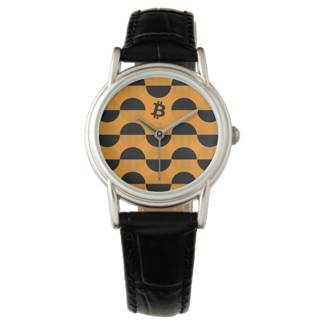 Bitcoin Designer Watch Armbanduhr (Vorderseite)