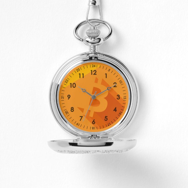 Bitcoin Designer Watch Armbanduhr (Vorderseite)