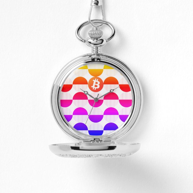 Bitcoin Designer Watch Armbanduhr (Vorderseite)