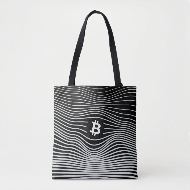Bitcoin Force (Black)  Tasche (Vorderseite)