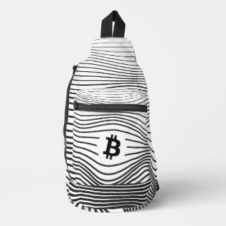 Bitcoin Force (White)  Crossbody Bag