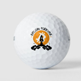 Bitcoin Forever Golfball