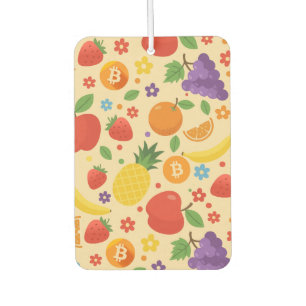 Bitcoin Früchte Autolufterfrischer