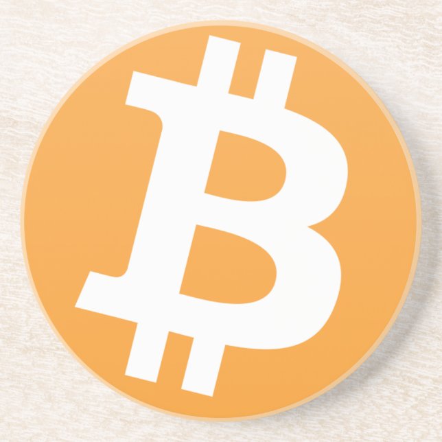Bitcoin Getränkeuntersetzer (Vorne)
