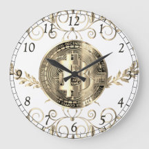 Bitcoin Goldmünze Geld Design