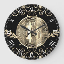 Bitcoin Goldmünze Geld Design