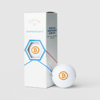 Bitcoin Golf Balls - Callaway supersoft Golfball
