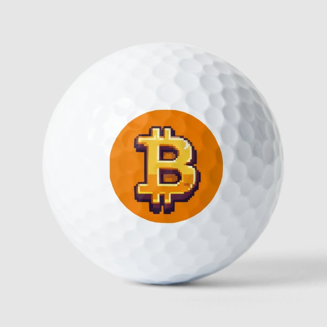 Bitcoin Golfball (Vorderseite)
