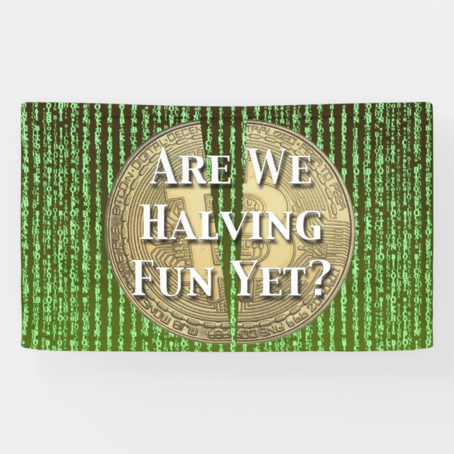 Bitcoin-Halving-Ereignis Banner (Horizontal)