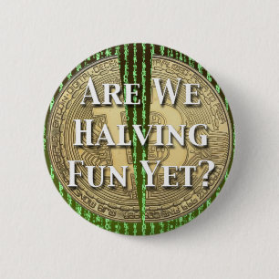 Bitcoin-Halving-Ereignis Button