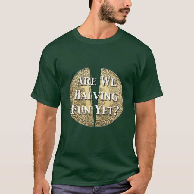 Bitcoin-Halving-Ereignis T-Shirt (Vorderseite)