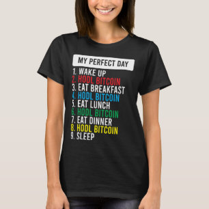 Bitcoin HODL Meme BTC Idee für einen Bitcoiner T-Shirt