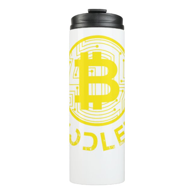 Bitcoin Hodler Crypto BTC Kryptowährungsgeschenk Thermosbecher (Vorderseite)