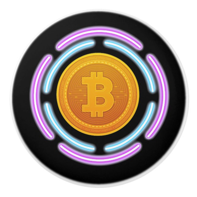 BITCOIN KERAMIKKNAUF (Vorderseite)