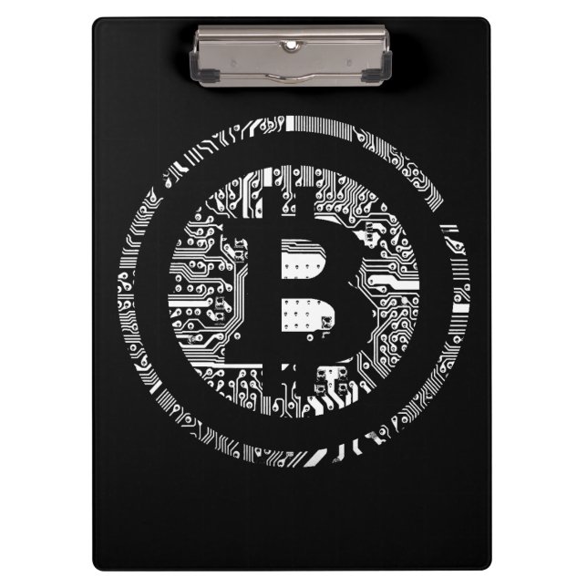 Bitcoin Klemmbrett (Vorderseite)