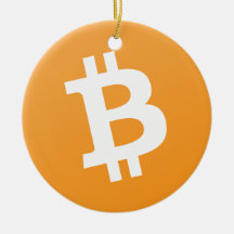 Bitcoin Kreis-hängende Verzierung