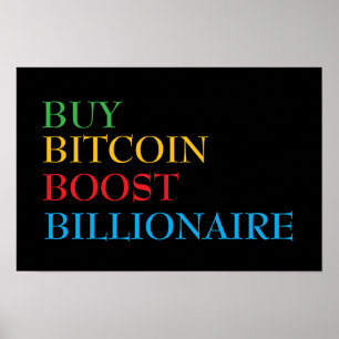 Bitcoin Krypto Poster