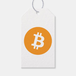 Bitcoin-Kryptowährung-Logo Geschenkanhänger